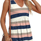 📢📢50% OFF !!!⏰Women Dressy Sleeveless V Neck Babydoll Tank Tops