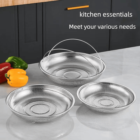 📢📢40% OFF !! ⏰All-In-One Stainless Steel Steamer With Handle