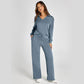 📢📢60%  OFF !! ⏰Women's 2 Piece Sets Outfits Casual Long Sleeve Sweatsuits Sets