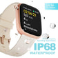 📢60%  OFF !! ⏰Smart Watch for Women Men, Fitness Tracker with Answer/Make Calls, Fitness Watch with Sleep Tracker/100 Sports/IP68 Waterproof Pedometer