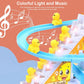 📢📢40% OFF !! ⏰ Little Duck Climbing Stair Toy – Musical Lights, Automatic Climbing & Endless Toddler Fun 🦆🎵