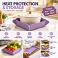 📢📢40% OFF !! ⏰Magnetic Silicone Trivet 🍳🧲 | Foldable Pot Mat & Small Kitchen Tray