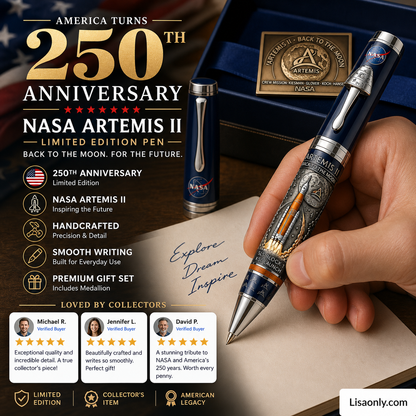 📢📢40% OFF !! ⏰Only 2,500 Exist. Yours Could Be #1.🔥250th U.S. Anniversary Pen