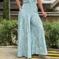📢📢40% OFF !! ⏰Women's Stylish Slim Fit Wide Leg Printed Jumpsuit