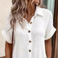📢📢BIG SALE ⏰Women's Buttoned Short Sleeve Pocket Casual Shirt Dress