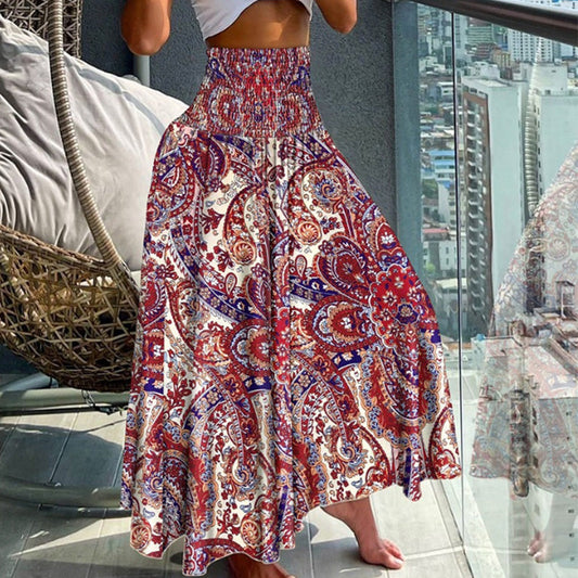 📢📢40% OFF !! ⏰Casual Floral Half-Piece Skirt 👗