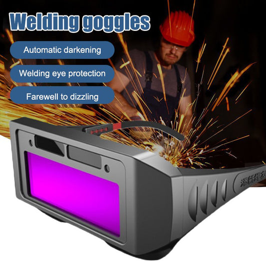 📢📢Buy 2 Get 1 Free !!!⏰Welder's Eye Protection Goggles 🥽 Clear Vision, Total Protection – A Welder's Best Mate ✨