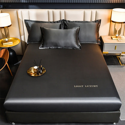 📢📢50% OFF !! ⏰ Luxury Satin Bed Sheet Set