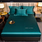 📢📢50% OFF !! ⏰ Luxury Satin Bed Sheet Set