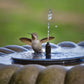 📢📢50 %  OFF⏰☀️Solar Fountain, Solar Powered Bird Bath Fountain Pump with 4 Nozzles 1.4W Solar Panel Kit Water Pump, Outdoor Watering Submersible Pump for Pond, Pool, Garden, Fish Tank🌊✨