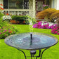 📢📢50 %  OFF⏰☀️Solar Fountain, Solar Powered Bird Bath Fountain Pump with 4 Nozzles 1.4W Solar Panel Kit Water Pump, Outdoor Watering Submersible Pump for Pond, Pool, Garden, Fish Tank🌊✨