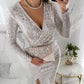 📢📢60% OFF !!!⏰Sexy Sequin Body-con Dress