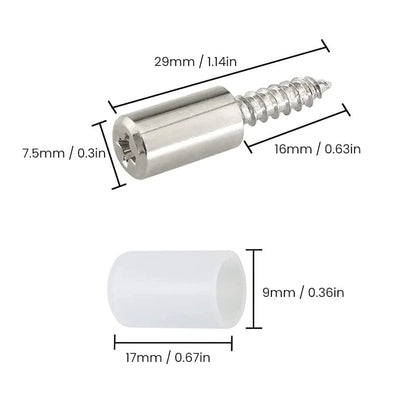 🔩 HOT SALE 50% OFF! ✨ Self-tapping Screws Cabinet Laminate Support - 200 PCS with 5 Sizes for Easy Furniture Assembly 🛠️📦