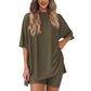 🍧💞Women's Summer Casual Loose Two-piece Set