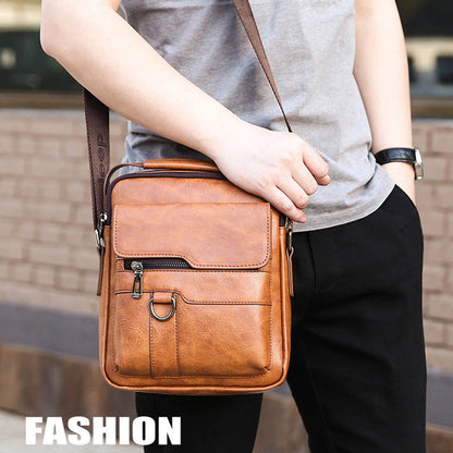 📢📢50%  OFF !! ⏰ Men's Business Casual Large Capacity Bag - Durable Nylon with Laptop Compartment & Organized Pockets for Work & Travel 🚀👜