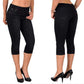 📢📢40% OFF !!!⏰Ripped Roll Up Hem Capris Jeans