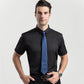 📢📢40% OFF !! ⏰Men's Short Sleeve Dress Shirt – Dressed up, not stressed. Soft stretch, no iron needed. Looks great with chinos or dress pants. Perfect for birthdays, anniversaries or Sunday best. ✨👔