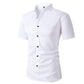 📢📢40% OFF !! ⏰Men's Short Sleeve Dress Shirt – Dressed up, not stressed. Soft stretch, no iron needed. Looks great with chinos or dress pants. Perfect for birthdays, anniversaries or Sunday best. ✨👔