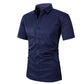📢📢40% OFF !! ⏰Men's Short Sleeve Dress Shirt – Dressed up, not stressed. Soft stretch, no iron needed. Looks great with chinos or dress pants. Perfect for birthdays, anniversaries or Sunday best. ✨👔