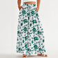 📢📢40% OFF !! ⏰Floral Print High-Waisted Wide Leg Pants