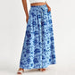 📢📢40% OFF !! ⏰Floral Print High-Waisted Wide Leg Pants
