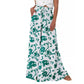 📢📢40% OFF !! ⏰Floral Print High-Waisted Wide Leg Pants