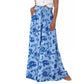 📢📢40% OFF !! ⏰Floral Print High-Waisted Wide Leg Pants