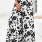 📢📢40% OFF !! ⏰Floral Print High-Waisted Wide Leg Pants