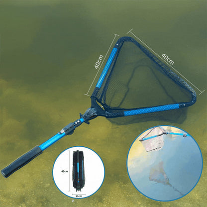 📢📢50% OFF !! ⏰Floating Triangle Fishing Net - Foldable & Extendable