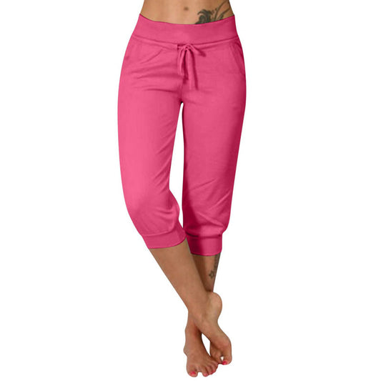 📢📢BIG SALE !!⏰Women's 2026 Ultra Soft Lounge Capri Joggers Sweatpants Athletic Yoga with Pockets