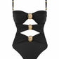 📢📢40% OFF !! ⏰ 2026 New Women's Cut Out Ruched Cami One-Piece Swimsuit🩱✨