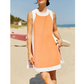 📢📢60%  OFF !! ⏰Women's Casual Color Block Sleeveless Tops Matching Shorts