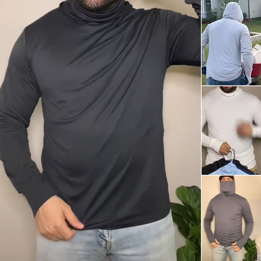 📢📢40% OFF !!!⏰ Men’s Lightweight Quick-Dry UV Protection Hoodie— Free Shipping For Two Pieces