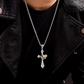 📢📢60%  OFF !! ⏰✝️Vintage Crown Cross Necklace