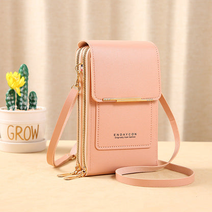 ✨️2026 SPECIAL OFFER - 60% OFF👜 📱Women's Touch Screen Messenger Bag – Smart Phone Charging, Anti-Theft & Water-Resistant