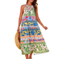 📢📢60% OFF !!🎉Women's Charming Loose Bold Print Dresses