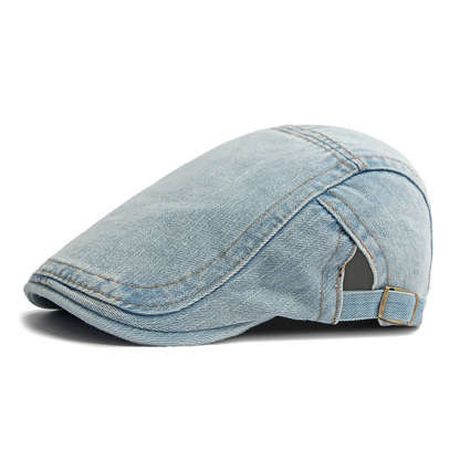 📢📢30% OFF !! ⏰ Unisex Denim Newsboy Cap – Timeless, Adjustable, Breathable 🍂