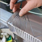 📏 Regla de Medición de Acero Inoxidable 90° para Proyectos Precisos de Carpintería y DIY ✅ Marcas Claras 🛠️ Fácil de Usar en Casa