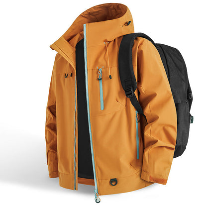 📢📢60% OFF !!!⏰Outdoor Waterproof Sports Hooded Jacket