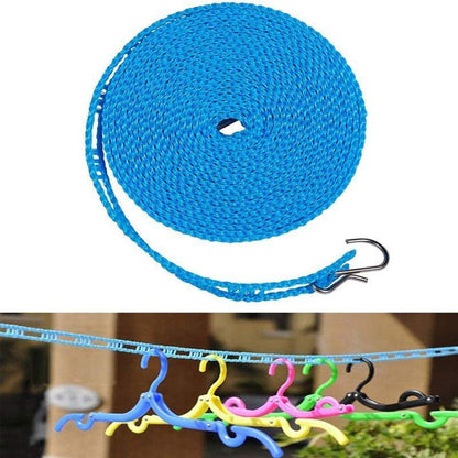 📢📢50% OFF !! ⏰ Portable Travel Clothesline – Windproof, non‑slip & sturdy ✨