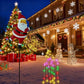 📢📢40% OFF !! ⏰ Santa Watering Can Solar Light with Ground Stake – Solar-powered, festive glow & weatherproof – Perfect for Christmas garden decor ✨