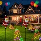 📢📢40% OFF !! ⏰ Santa Watering Can Solar Light with Ground Stake – Solar-powered, festive glow & weatherproof – Perfect for Christmas garden decor ✨