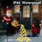 📢📢40% OFF !! ⏰ Santa Watering Can Solar Light with Ground Stake – Solar-powered, festive glow & weatherproof – Perfect for Christmas garden decor ✨