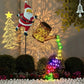 📢📢40% OFF !! ⏰ Santa Watering Can Solar Light with Ground Stake – Solar-powered, festive glow & weatherproof – Perfect for Christmas garden decor ✨
