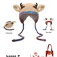 📢📢50%  OFF !! ⏰Original design Festive Christmas Antler Hat🧶