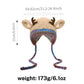📢📢50%  OFF !! ⏰Original design Festive Christmas Antler Hat🧶