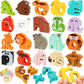 📢📢40% OFF !! ⏰ Wooden Letter & Animal Toy – 26‑piece, educational & fun ✨