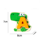 📢📢40% OFF !! ⏰ Wooden Letter & Animal Toy – 26‑piece, educational & fun ✨