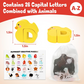 📢📢40% OFF !! ⏰ Wooden Letter & Animal Toy – 26‑piece, educational & fun ✨