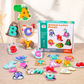 📢📢40% OFF !! ⏰ Wooden Letter & Animal Toy – 26‑piece, educational & fun ✨